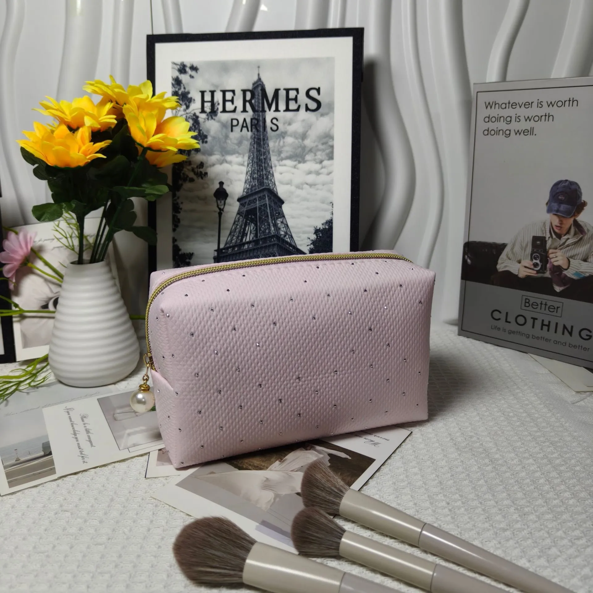 Travel size toiletry bag 