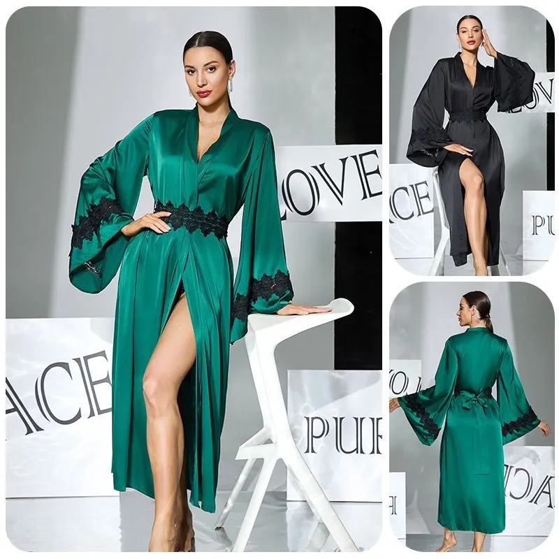 Ladies satin sleepwear