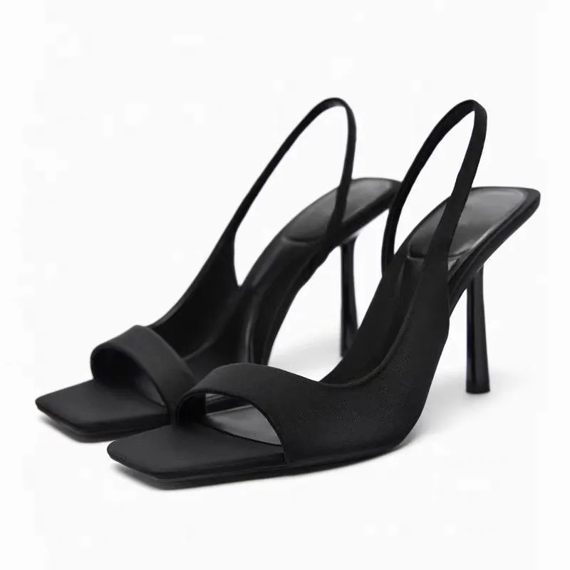 True Open toe heels