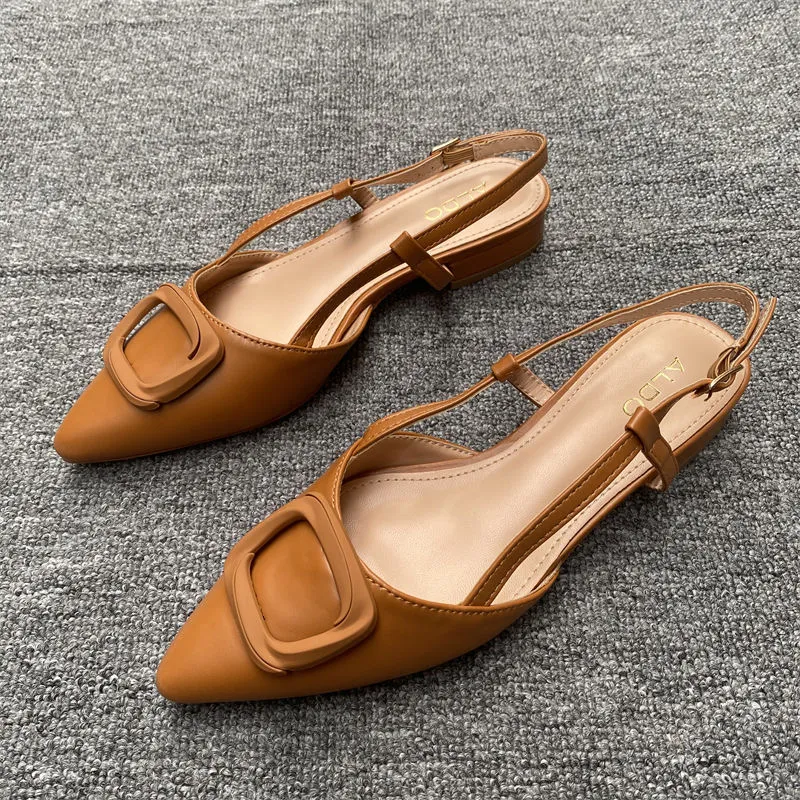 Open toe pumps